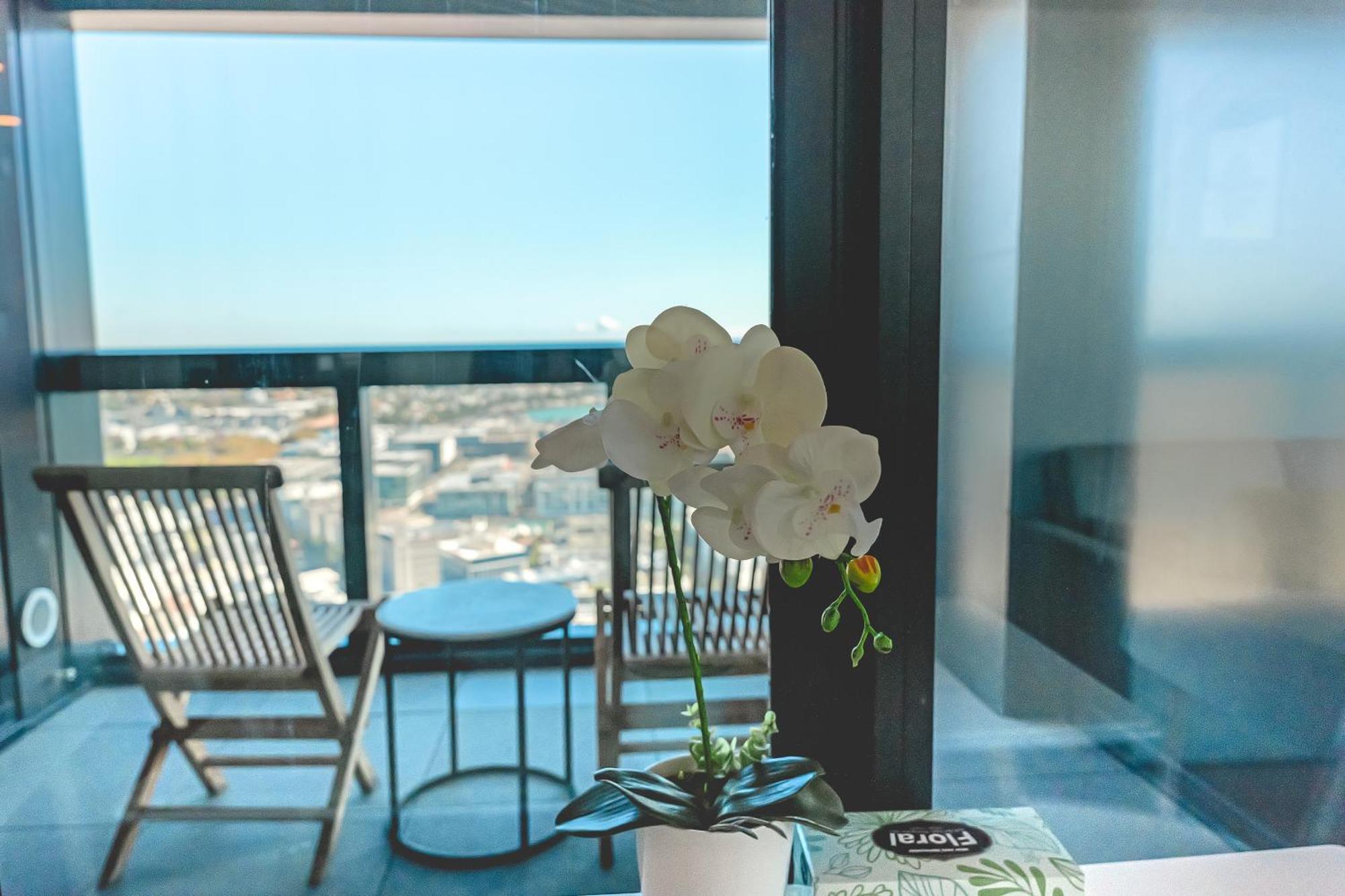 Апартаменты Magnificent Skytower, Sea, Habour View In Cbd Окленд Экстерьер фото